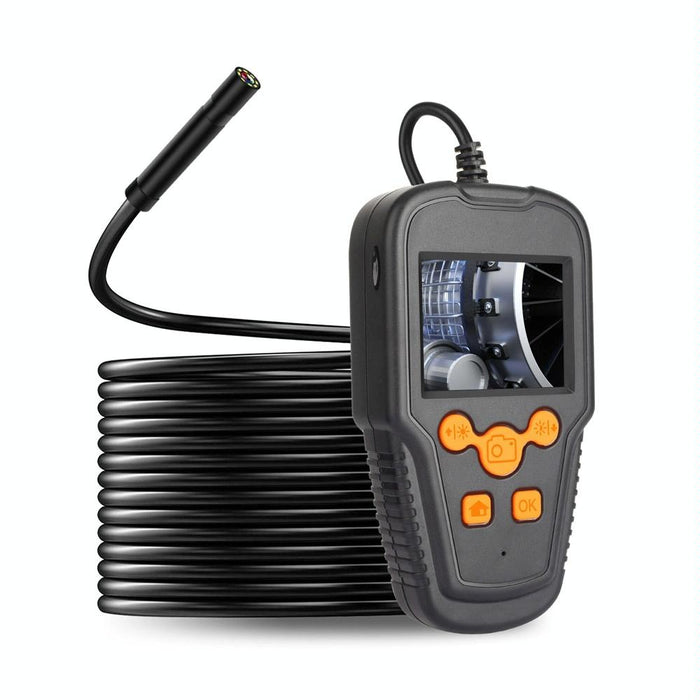 3.9Mm 1080P 2.4 Inch Ips Screen Iwaterproof Hd Digital Endoscope Length 10M Hard Cable