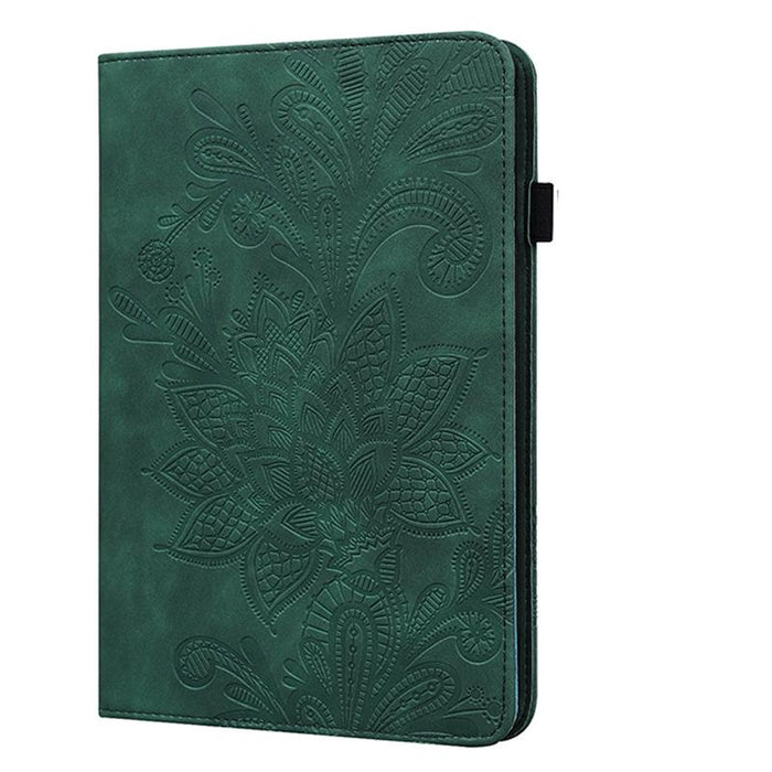 Lace Flower Embossing Pattern Horizontal Flip Leather Case With Holder & Card Slots & Wallet & Photo Frame