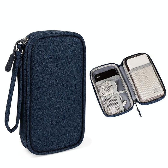 Sm03 Multifunctional Digital Accessories Storage Bag With Lanyard