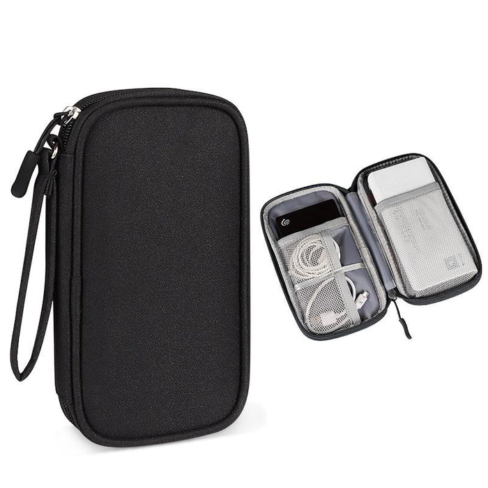 Sm03 Multifunctional Digital Accessories Storage Bag With Lanyard