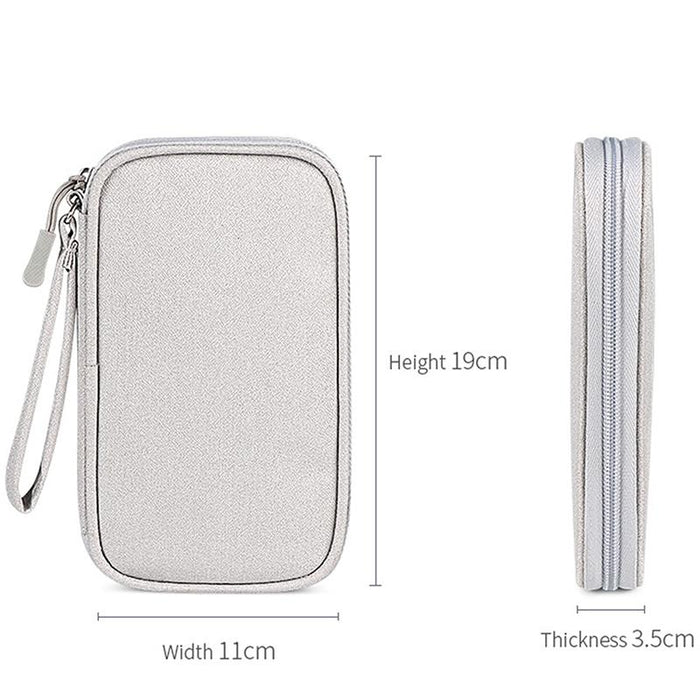 Sm03 Multifunctional Digital Accessories Storage Bag With Lanyard