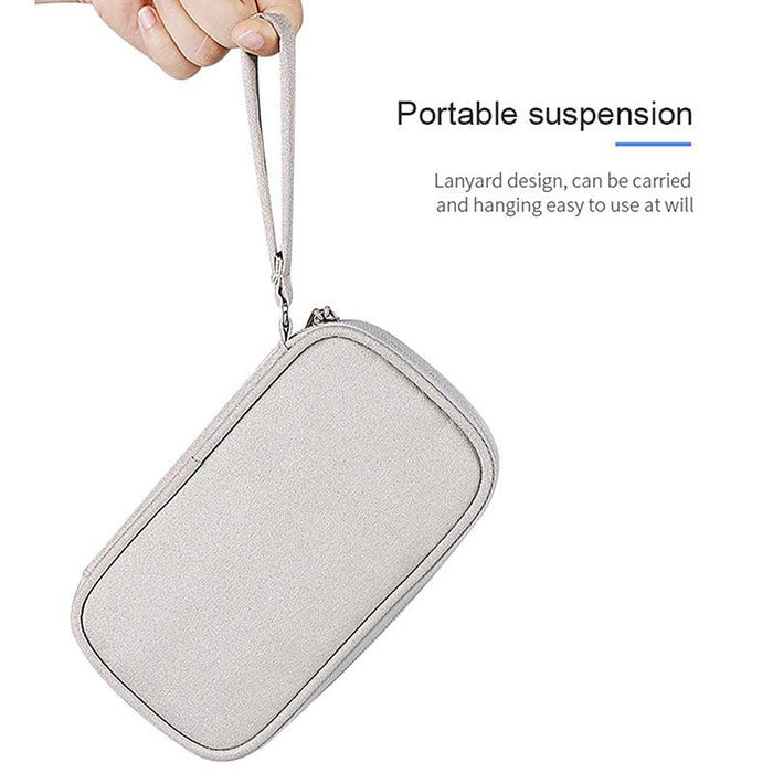 Sm03 Multifunctional Digital Accessories Storage Bag With Lanyard