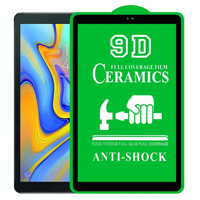 For Samsung Galaxy Tab A 10.5 2018 T590 / T595 9D Full Screen Full Glue Ceramic Film