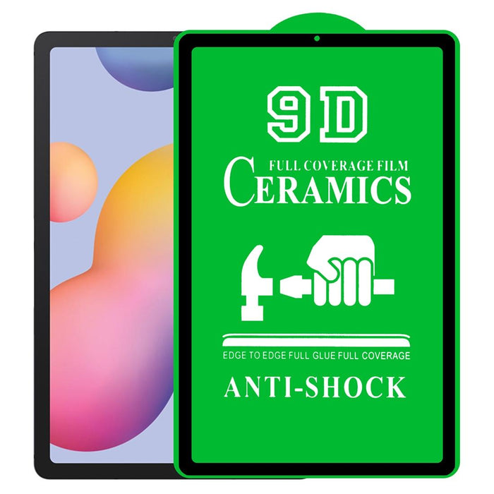 For Samsung Galaxy Tab S6 Lite 10.4 Inch P610 / P615 9D Full Screen Full Glue Ceramic Film