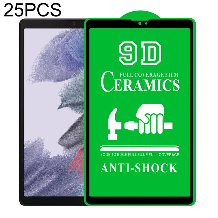 For Samsung Galaxy Tab A7 Lite 8.7 Inch T225 25 Pcs 9D Full Screen Full Glue Ceramic Film