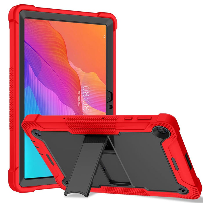 10 Silicone + Pc Shockproof Protective Case With Holder