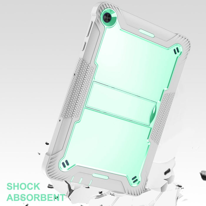 10 Silicone + Pc Shockproof Protective Case With Holder