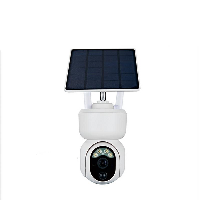 1080P Ip65 Waterproof Solar Smart Ptz Camera Support Full-Colour Night Vision & Two-Way Voice Intercom & Ai Humanoid Detection Alarm Wifi Version