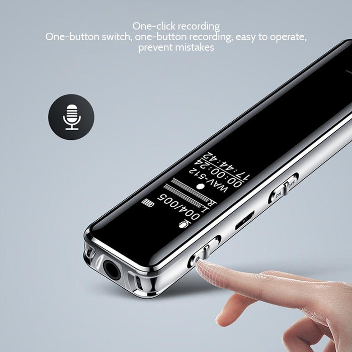 Multifunctional Hd Noise Reduction Conference Recording Pen Capacity 4Gb Black