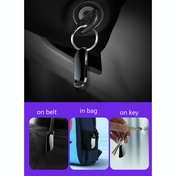 V11 Portable Keychain Hd Recording Pen Voice Recorder Capacity 64Gb Black