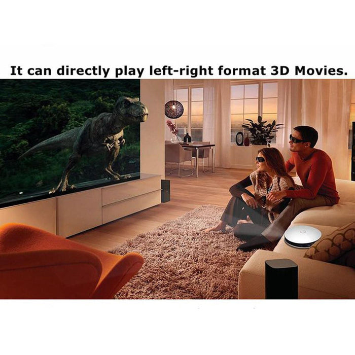 Dl-S9 1280X720P 300 Lumens Portable Home Theater Led Hd Digital Projector Android 6.0 2G + 16Gb