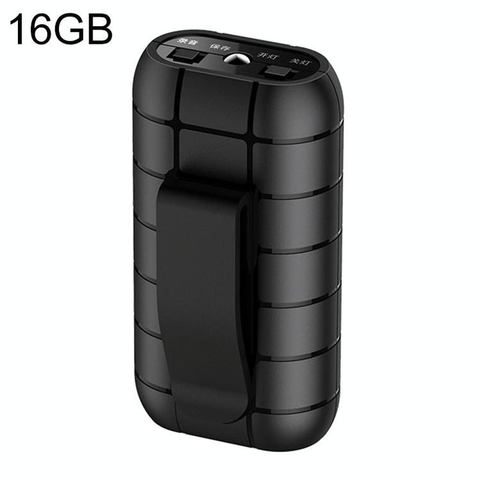 B800Li Clip-On Hd Noise Reduction Recording Pen Support Tf Card & One-Key Recording & Otg Capacity 16Gb Black