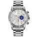 Stainless Steel Men Moonphase Quartz Watch with Strap