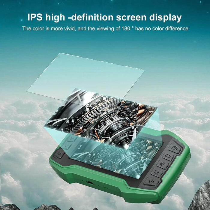 Inskam452-2 Dual-Lens 4.5 Inch Ips Screen 1080P Hd Endoscope 200W Pixel Industrial Endoscope Hard Cable Length 1M