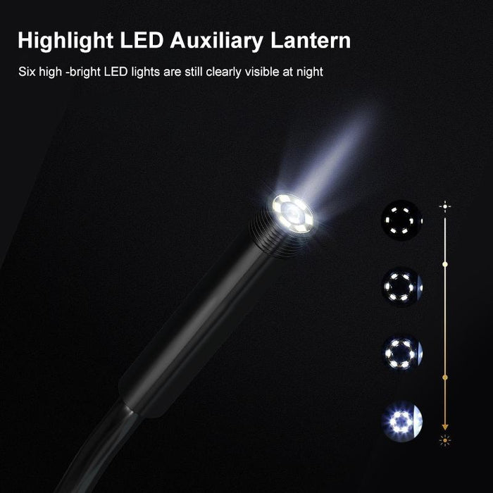 Inskam452-2 Dual-Lens 4.5 Inch Ips Screen 1080P Hd Endoscope 200W Pixel Industrial Endoscope Hard Cable Length 5M