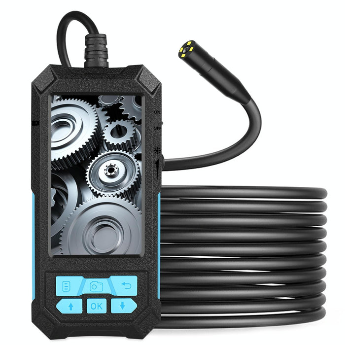 11Mm 4.5 Inch Hd 500W Autofocus Camera Endoscope Portable Waterproof Industrial Pipe Endoscope Hard Cable Length 10M