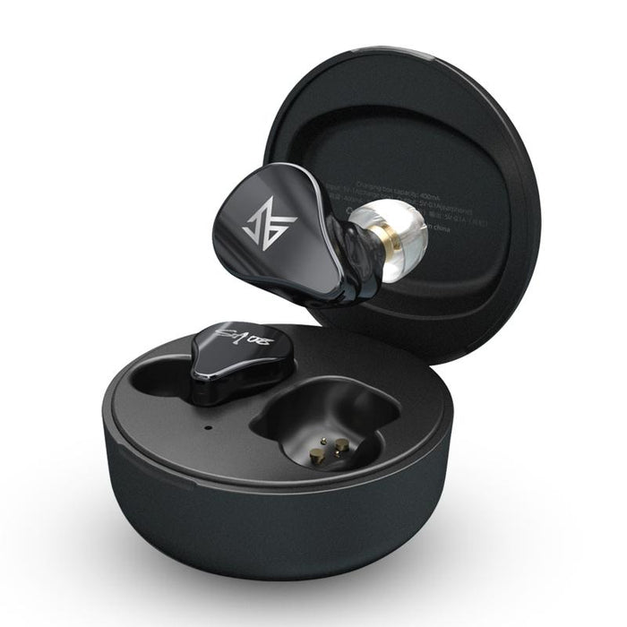 Kz Sa08 Wireless Four-Unit 5Ba Balance Armature Bluetooth In-Ear Tws Earphone Black