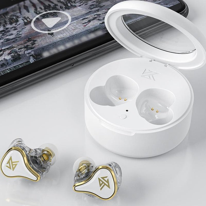 Kz Sk10 1Dd & 1Ba Hybrid Technology Bluetooth 5.2 True Wireless Tws Earphone