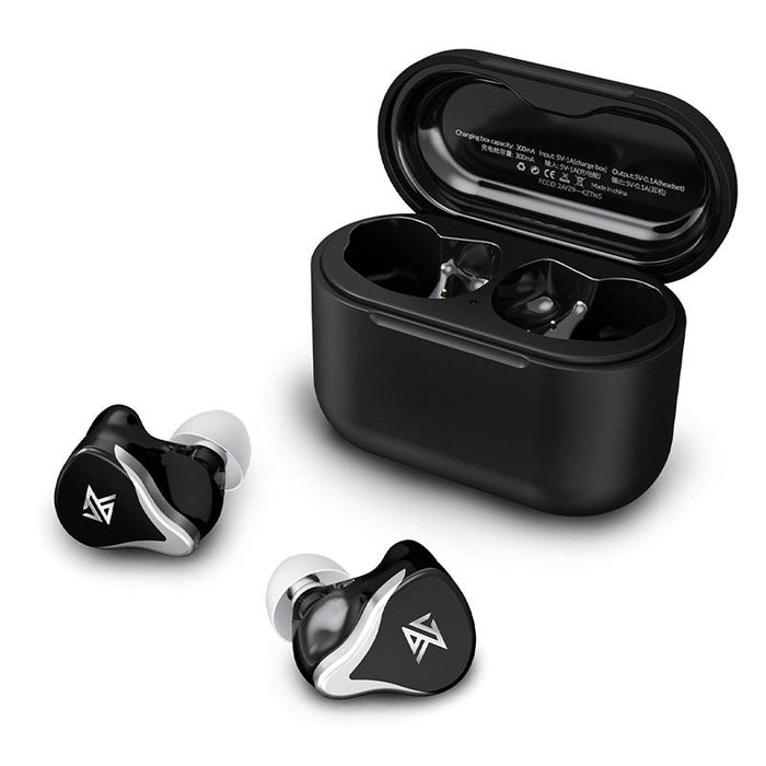 Kz Z3 Hybrid Technology 1Dd & 1Ba Wireless Bluetooth 5.2 Sports Noise Reduction Tws In-Ear Earphone Black