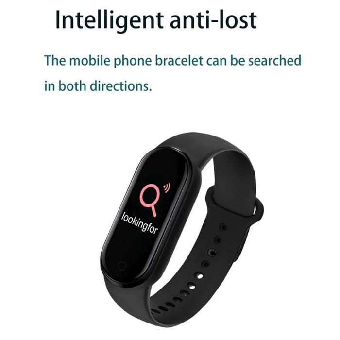 Smart Bracelet Heart Rate Blood Pressure Sleep Monitoring