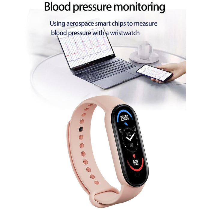 Smart Bracelet Heart Rate Blood Pressure Sleep Monitoring