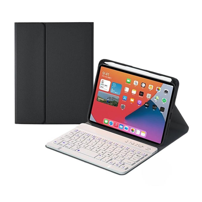 Square Keys Detachable Bluetooth Keyboard Leather Tablet Case With Holder For Ipad Mini 6