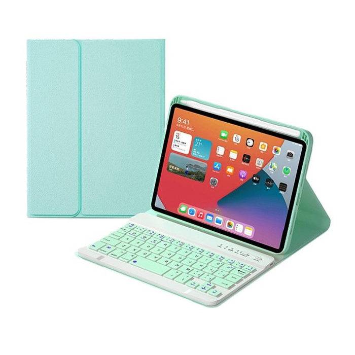 Square Keys Detachable Bluetooth Keyboard Leather Tablet Case With Holder For Ipad Mini 6