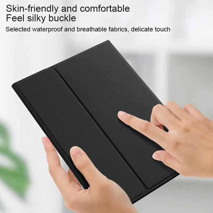 Square Keys Detachable Bluetooth Solid Colour Keyboard Leather Tablet Case With Colorful Backlight & Holder For Ipad Mini 6