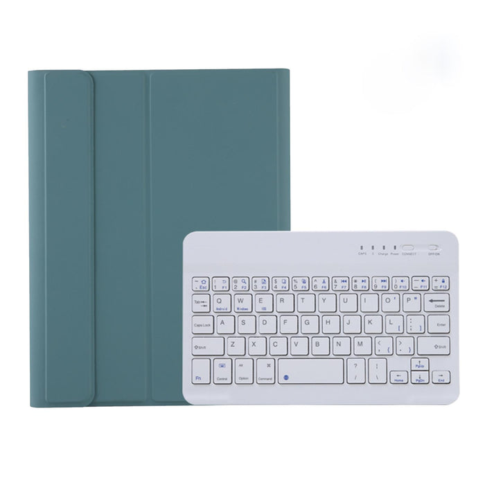 A06B Ultra-Thin Detachable Bluetooth Keyboard Leather Tablet Case With Pen Slot & Holder For Ipad Mini 6