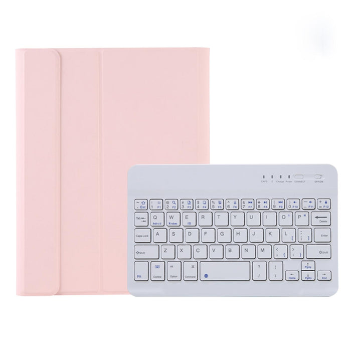 A06B Ultra-Thin Detachable Bluetooth Keyboard Leather Tablet Case With Pen Slot & Holder For Ipad Mini 6