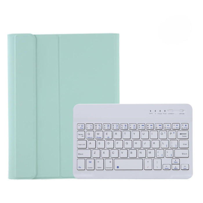 A06B Ultra-Thin Detachable Bluetooth Keyboard Leather Tablet Case With Pen Slot & Holder For Ipad Mini 6