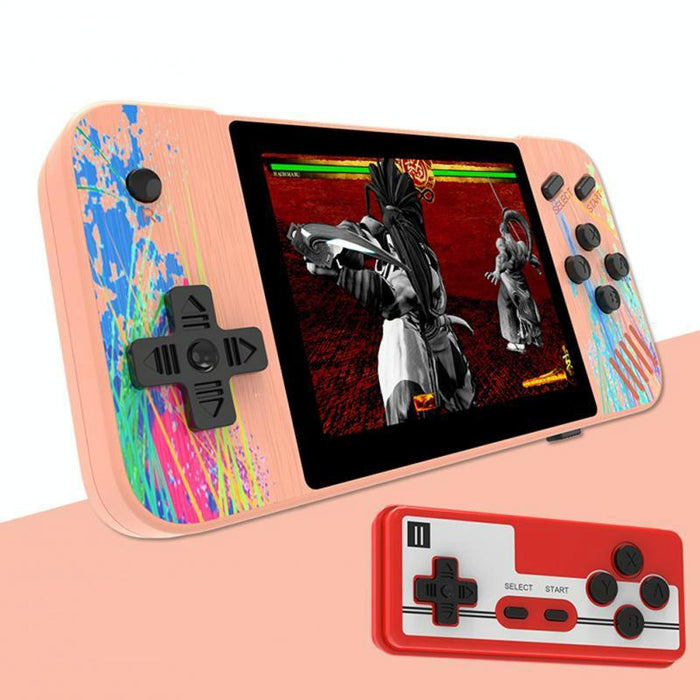 G3 Macaron 3.5 Inch Screen Handheld Game Console For Dual Players Built-In 800 Games