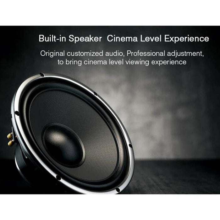 Yg670 1920X1080 3000 Lumens Portable Home Theater Led Hd Digital Projector Android Version Black