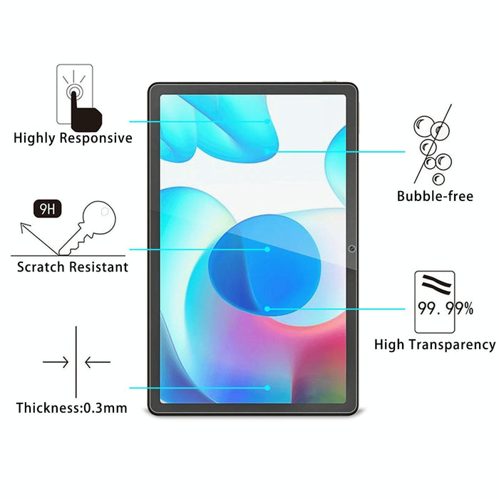 For Oppo Realme Pad 9H 2.5D Explosion-Proof Tempered Tablet Glass Film