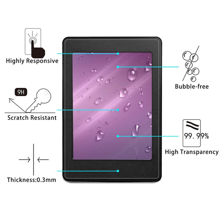 For Amazon Kindle Paperwhite 5 6.8 2021 25 Pcs 9H 2.5D Explosion-Proof Tempered Tablet Glass Film