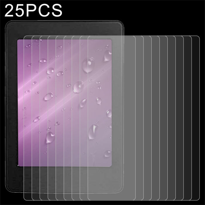 For Amazon Kindle Paperwhite 5 6.8 2021 25 Pcs 9H 2.5D Explosion-Proof Tempered Tablet Glass Film