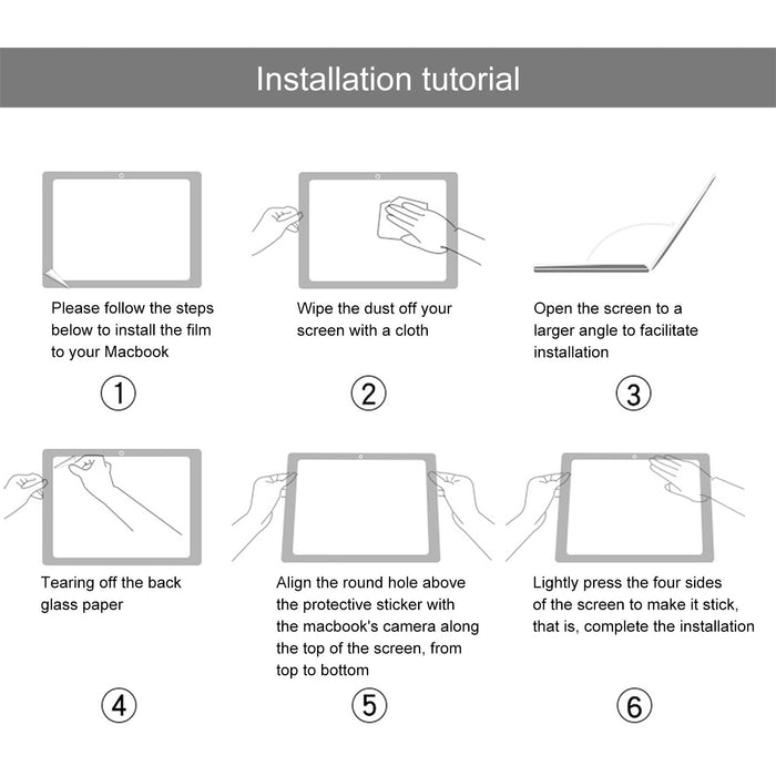 16 Inch Hd Tempered Glass Screen Protector For Dell