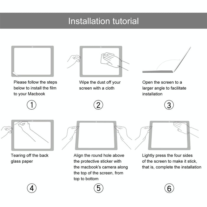 16 Inch Hd Tempered Glass Laptop Screen Protector For Dell