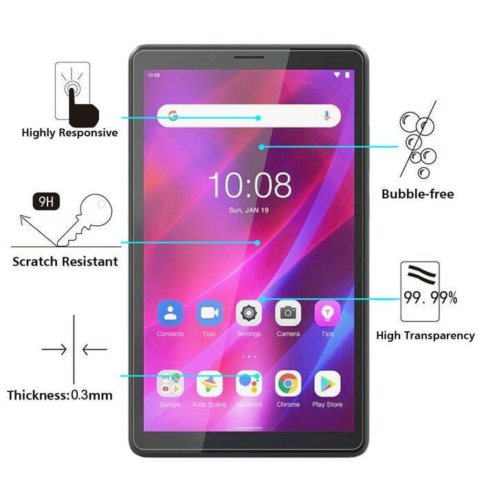 9H 2.5D Explosion-Proof Tempered Tablet Glass Film For Lenovo Tab M7 3Rd Gen