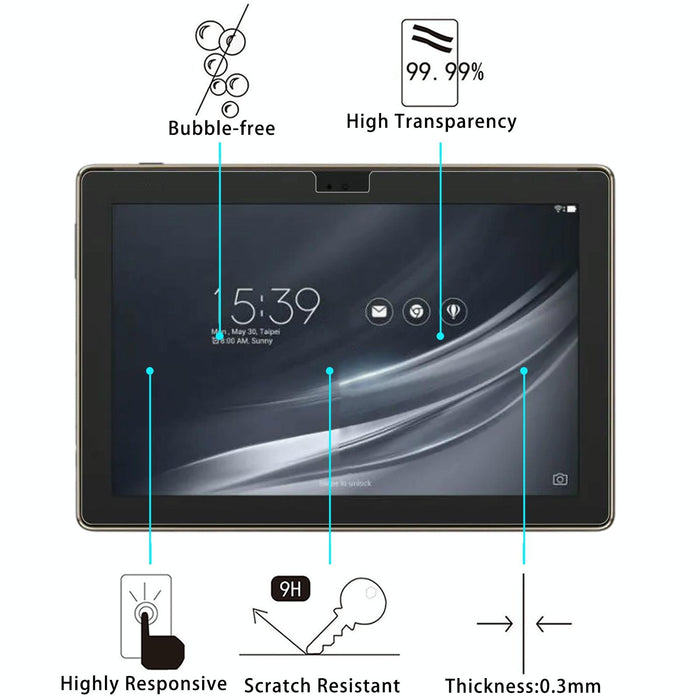 9H 2.5D Explosion-Proof Tempered Tablet Glass Film For Asus Zenpad 10 Z301Mfl