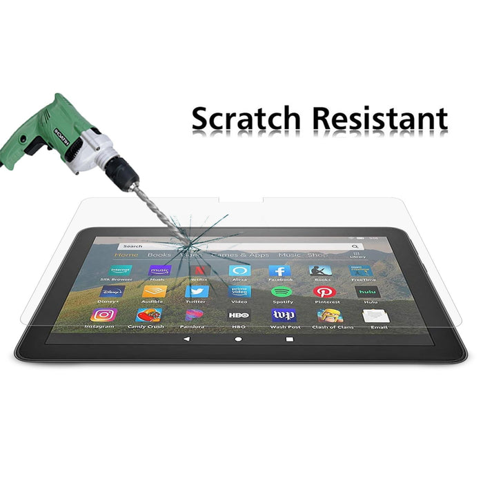 2-Pack Tempered Glass Film For Amazon Kindle Fire Hd 8 2020 / 2022