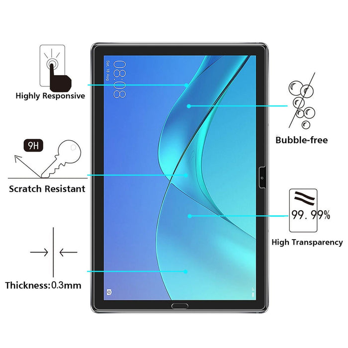 25 Pcs 9H 2.5D Explosion-Proof Tempered Tablet Glass Film For Huawei Mediapad M5 10 Pro