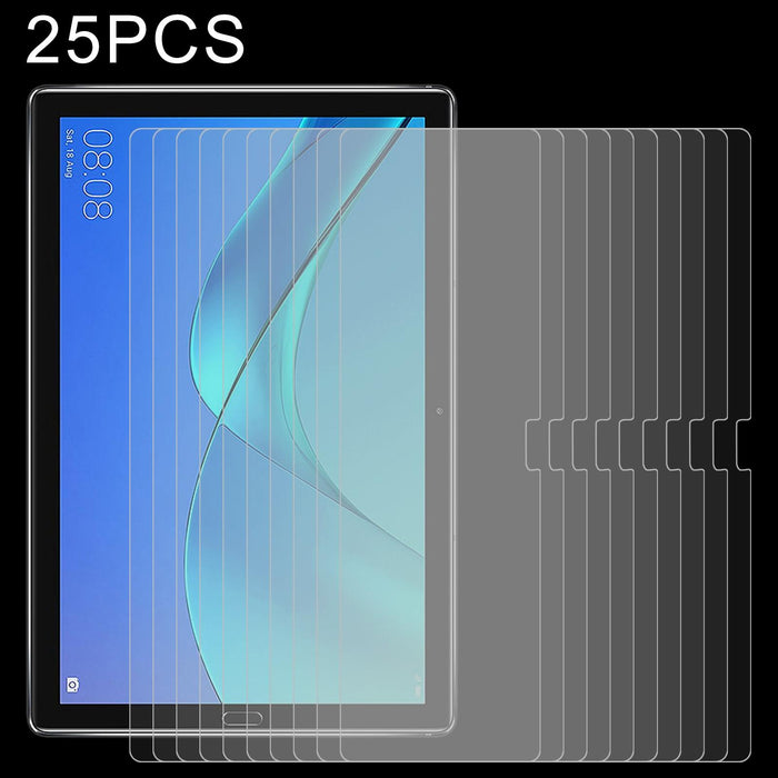 25 Pcs 9H 2.5D Explosion-Proof Tempered Tablet Glass Film For Huawei Mediapad M5 10 Pro