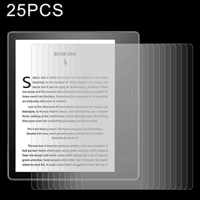 25 Pcs 9H 2.5D Explosion-Proof Tempered Tablet Glass Film For Amazon Kindle Oasis 2017