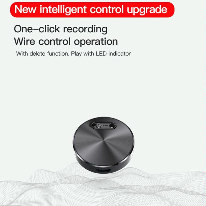 Intelligent Hd Noise Reduction Voice Recorder Capacity 8Gb Black