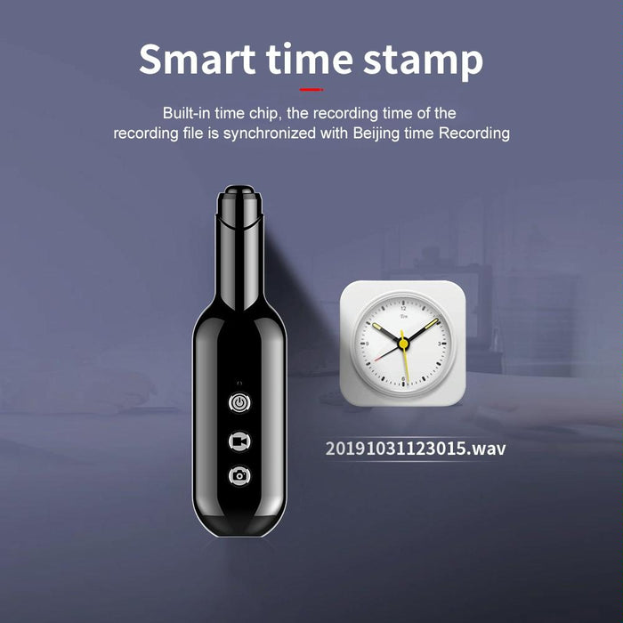 D3 Ai Smart High-Definition Noise Reduction Voice Recorder Capacity 4Gb Black