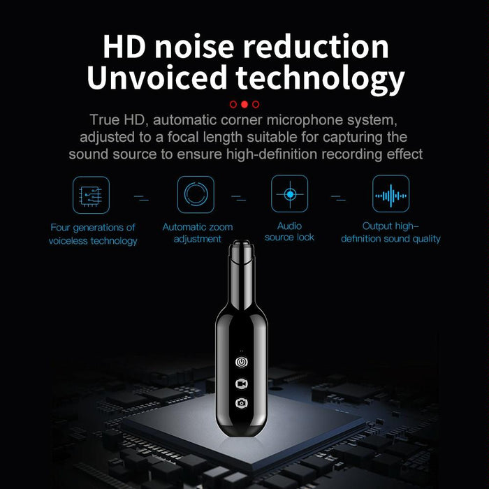 D3 Ai Smart High-Definition Noise Reduction Voice Recorder Capacity 8Gb Black