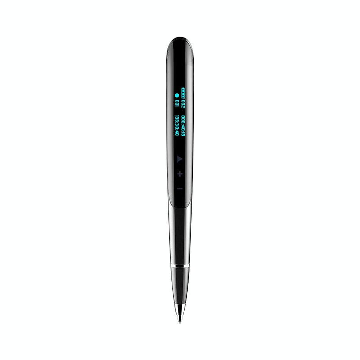 Ai Intelligent High-Definition Noise Reduction Conference Recording Pen Voice Control Recorder Capacity 16Gb Black