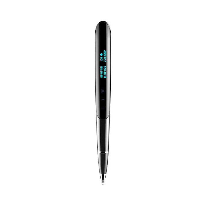 Ai Intelligent High-Definition Noise Reduction Conference Recording Pen Voice Control Recorder Capacity 32Gb Black