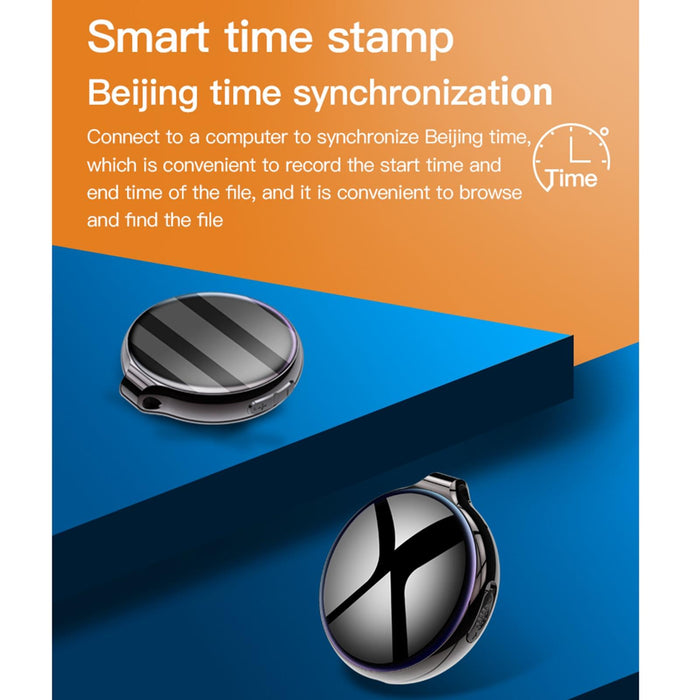 Ai Intelligent High-Definition Noise Reduction Voice Control Recorder Capacity 16Gb Black